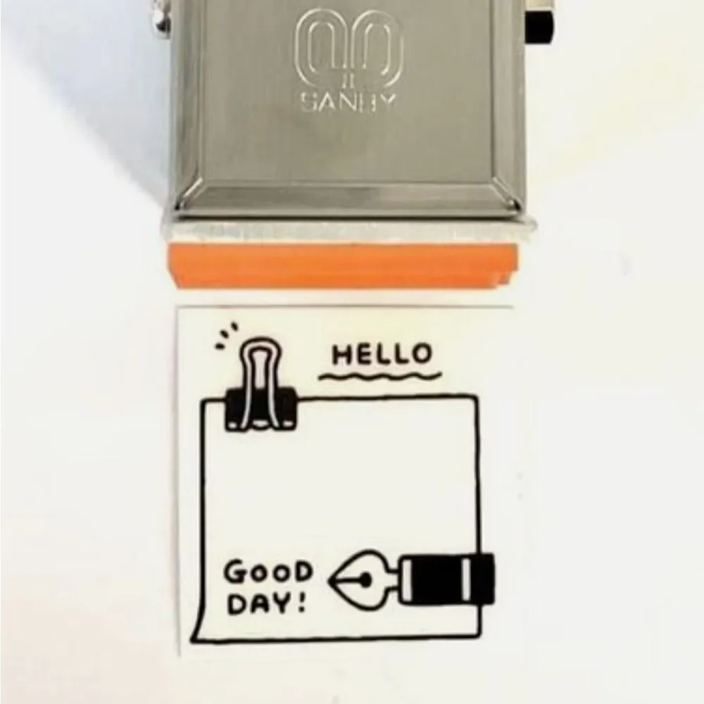 Sunbee Eric Stamp Date Stamp M Memo Pad Eric-Date-M01 No.95 NWT